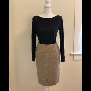 Ann Taylor Tweed Pencil Skirt